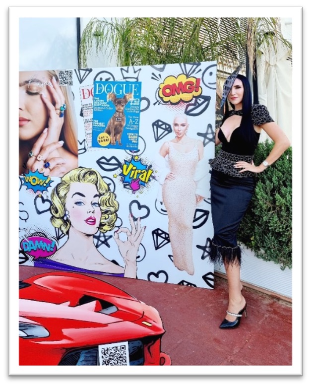 The mural wall remaster with Kim K Debbie Wingham
